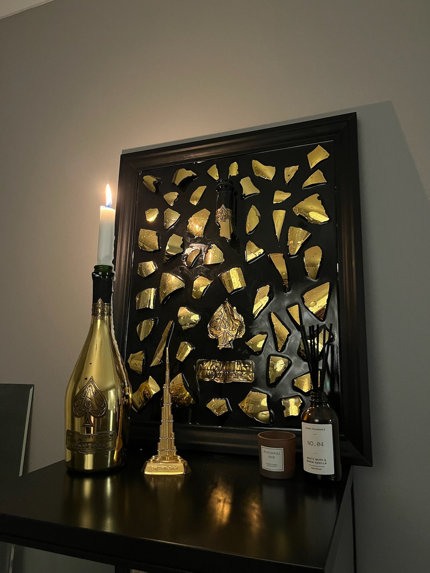 Champagne tavla - Ace of spades GOLD